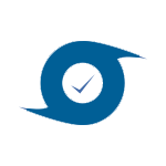Icon signaling that the roofing product is hurricane strong.