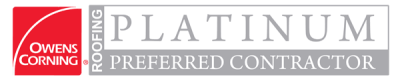 Owens Corning Platinum Preferred Contractor Logo – Prime Roofing