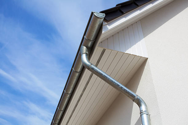 Half round Rain gutter steel galvanized.