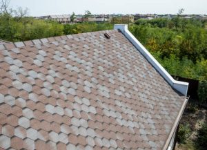 Classy roof with stylish curved clay tiles enhancing curb appeal