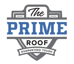 Prime Roofing shield guaranteed tough logo