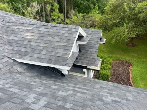 High-performance synthetic underlayment and waterproof valley flashing installed on a St. Augustine home.
